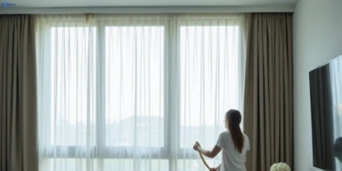 Delicate fabric curtain stain removal silk velvet sheer menai-nsw treatment